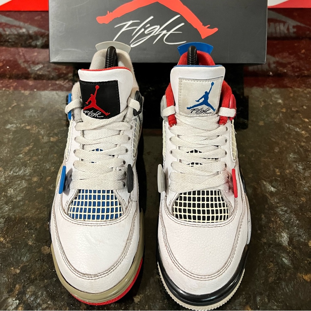 Jordan 4 Retro What The 4 (408452-146) Size 4Y/ 5.5 Women